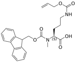 STA PHARMACEUTICAL US LLC&nbsp;Fmoc-N-Me-L-Orn(Alloc)-OH | 100 g | CAS 1858224-14-2 | InChIKey WIWFGWLNYOJRAK-QFIPXVFZSA-N