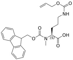 STA PHARMACEUTICAL US LLC&nbsp;Fmoc-N-Me-L-Orn(Alloc)-OH | 50 g | CAS 1858224-14-2 | InChIKey WIWFGWLNYOJRAK-QFIPXVFZSA-N