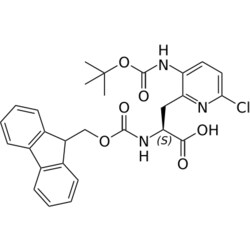 STA PHARMACEUTICAL US LLC&nbsp;Fmoc-L-2-Pal(3NHBoc-6Cl)-OH | 5 g | InChIKey SOLSBZIBONIGLJ-QHCPKHFHSA-N | MW 537.997