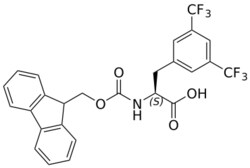 STA PHARMACEUTICAL US LLC&nbsp;Fmoc-L-Phe(3,5-2CF3)-OH | 5 g | CAS 1260615-32-4 | InChIKey WQVLWQFLFKGAKH-QFIPXVFZSA-N
