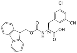 STA PHARMACEUTICAL US LLC&nbsp;Fmoc-L-Phe(3Cl-5CN)-OH | 10 g | InChIKey UYAGYXPYNVVWRX-QHCPKHFHSA-N | MW 446.887