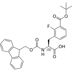 STA PHARMACEUTICAL US LLC&nbsp;Fmoc-L-Phe(2F-3COOtBu)-OH | 100 g | InChIKey XRJFYMYGBBKBJJ-DEOSSOPVSA-N | MW 505.542