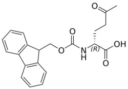 STA PHARMACEUTICAL US LLC&nbsp;(R)-2-((((9H-fluoren-9-yl)methoxy)carbonyl)amino)-5-oxohexanoic acid | 1 g | InChIKey VRORKTDOWQXMGP-LJQANCHMSA-N | MW 367.401
