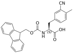 STA PHARMACEUTICAL US LLC&nbsp;Fmoc-L-Phe(3CN-4Me)-OH | 25 g | InChIKey UNCLZRFLQPIROY-DEOSSOPVSA-N | MW 426.472