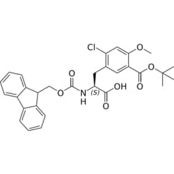 STA PHARMACEUTICAL US LLC&nbsp;Fmoc-L-Phe(2Cl-4OMe-5COOtBu)-OH | 50 g | InChIKey SABZNSFKFMUNME-VWLOTQADSA-N | MW 552.02