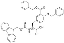 STA PHARMACEUTICAL US LLC&nbsp;Fmoc-L-(3COOBn-4OBn)-Phe-OH | 100 g | InChIKey VBYRXDJQVGJYJB-DHUJRADRSA-N | MW 627.693