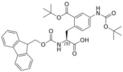 STA PHARMACEUTICAL US LLC&nbsp;Fmoc-L-Phe(2COOtBu-4NHBoc)-OH | 50 g | InChIKey LAMULEDSCXOBTB-NDEPHWFRSA-N | MW 602.684