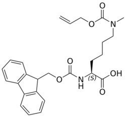 STA PHARMACEUTICAL US LLC&nbsp;Fmoc-L-Lys(Alloc,Me)-OH | 50 g | CAS 2246708-86-9 | InChIKey NHRXNNDVJPJOIY-QHCPKHFHSA-N
