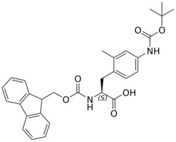 STA PHARMACEUTICAL US LLC&nbsp;Fmoc-L-Phe(2Me-4NHBoc)-OH | 25 g | InChIKey SKUOCIGVKQFXJS-SANMLTNESA-N | MW 516.594