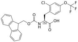 STA PHARMACEUTICAL US LLC&nbsp;Fmoc-L-Phe(2Cl-4OCF3)-OH | 1 g | InChIKey LPHHGPZSAMEPQT-QFIPXVFZSA-N | MW 505.874