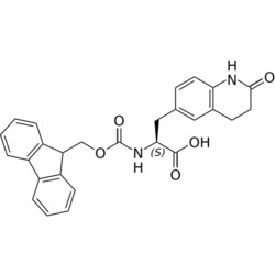 STA PHARMACEUTICAL US LLC&nbsp;(S)-2-((((9H-fluoren-9-yl)methoxy)carbonyl)amino)-3-(2-oxo-1,2,3,4-tetrahydroquinolin-6-yl)propanoic acid | 100 g | InChIKey LKXNPLBSPLLMJN-DEOSSOPVSA-N | MW 456.498