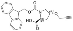 STA PHARMACEUTICAL US LLC&nbsp;(2S,4R)-1-(((9H-fluoren-9-yl)methoxy)carbonyl)-4-(prop-2-yn-1-yloxy)pyrrolidine-2-carboxylic acid | 50 g | CAS 1663508-90-4 | InChIKey LTYQBCVQMZOOJN-VFNWGFHPSA-N