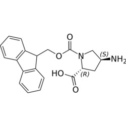 STA PHARMACEUTICAL US LLC&nbsp;(2R,4S)-4-amino-1-(9H-fluoren-9-ylmethoxycarbonyl)pyrrolidine-2-carboxylic acid | 5 g | CAS 1394827-23-6 | MDL MFCD12755475