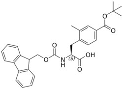 STA PHARMACEUTICAL US LLC&nbsp;Fmoc-L-Phe(2Me-4COOtBu)-OH | 25 g | InChIKey XKMBZHCQTCXWML-SANMLTNESA-N | MW 501.579