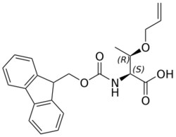 STA PHARMACEUTICAL US LLC&nbsp;Fmoc-L-Thr(Allyl)-OH | 100 g | CAS 1945973-89-6 | InChIKey WZNQPIBLGCKYCJ-VLIAUNLRSA-N