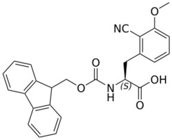 STA PHARMACEUTICAL US LLC&nbsp;Fmoc-L-Phe(2CN-3OMe)-OH | 100 g | InChIKey GTPCHDJNMPYCQT-QHCPKHFHSA-N | MW 442.471