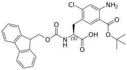 STA PHARMACEUTICAL US LLC&nbsp;Fmoc-L-Phe(2Cl-4NH2-5COOtBu)-OH | 1 g | InChIKey BQIMDARXLVZNBY-VWLOTQADSA-N | MW 537.009