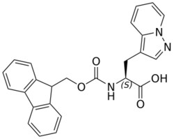 STA PHARMACEUTICAL US LLC&nbsp;(2S)-2-({[(9H-fluoren-9-yl)methoxy]carbonyl}amino)-3-{pyrazolo[1,5-a]pyridin-3-yl}propanoic acid | 1 g | InChIKey IDBZNYXLGIKHBH-QFIPXVFZSA-N | MW 427.46