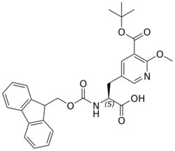 STA PHARMACEUTICAL US LLC&nbsp;Fmoc-L-5-Pal(2OMe-3COOtBu)-OH | 100 g | InChIKey QIRMFZXDKJOUFJ-DEOSSOPVSA-N | MW 518.566