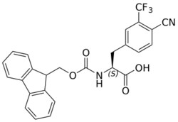 STA PHARMACEUTICAL US LLC&nbsp;Fmoc-L-Phe(3CF3-4CN)-OH | 100 g | InChIKey NPCHTCNNJINEOK-QHCPKHFHSA-N | MW 480.443