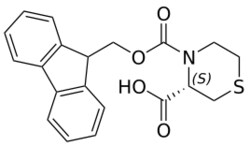 STA PHARMACEUTICAL US LLC&nbsp;(S)-4-(((9H-fluoren-9-yl)methoxy)carbonyl)thiomorpholine-3-carboxylic acid | 50 g | InChIKey CUJINUYTGQCQAG-GOSISDBHSA-N | MW 369.435