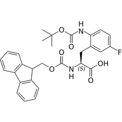 STA PHARMACEUTICAL US LLC&nbsp;Fmoc-L-Phe(2NHBoc-5F)-OH | 50 g | InChIKey SJIYAYSMIMLQLY-VWLOTQADSA-N | MW 520.557