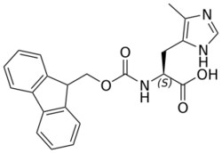 STA PHARMACEUTICAL US LLC&nbsp;Fmoc-L-4-imidazole(5-Me)-OH | 10 g | InChIKey KQKZQUNUDSXBDR-FQEVSTJZSA-N | MW 391.427