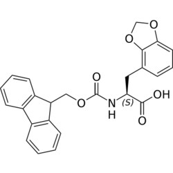 STA PHARMACEUTICAL US LLC&nbsp;(S)-2-((((9H-fluoren-9-yl)methoxy)carbonyl)amino)-3-(benzo[d][1,3]dioxol-4-yl)propanoic acid | 1 g | InChIKey IYPFJYODMQMXFB-NRFANRHFSA-N | MW 431.444