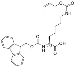 STA PHARMACEUTICAL US LLC&nbsp;Fmoc-L-hLys(Alloc)-OH | 50 g | CAS 281655-70-7 | InChIKey KZCWEDOQGDZLTE-QHCPKHFHSA-N