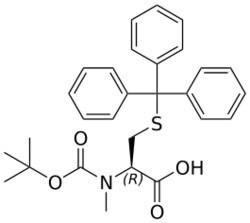 STA PHARMACEUTICAL US LLC&nbsp;(R)-Boc-N-Me-Cys(Trt)-OH | 1 g | CAS 91292-54-5 | InChIKey IWQYQHAVCMXYML-DEOSSOPVSA-N