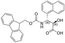 STA PHARMACEUTICAL US LLC&nbsp;N-Fmoc-(2R,3R)-3-Amino-2-hydroxy-3-naphthalen-1-yl-propionic acid | 50 g | CAS 1217649-42-7 | MDL MFCD07363732