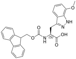 STA PHARMACEUTICAL US LLC&nbsp;Fmoc-L-7-indazole(3OMe)-OH | 50 g | InChIKey DSQAMPIBTMBGGH-QFIPXVFZSA-N | MW 457.486