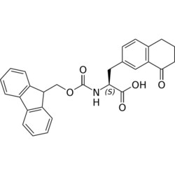STA PHARMACEUTICAL US LLC&nbsp;(S)-2-((((9H-fluoren-9-yl)methoxy)carbonyl)amino)-3-(8-oxo-5,6,7,8-tetrahydronaphthalen-2-yl)propanoic acid | 50 g | InChIKey CVCFQLVCZVMQPQ-VWLOTQADSA-N | MW 455.51