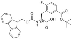 STA PHARMACEUTICAL US LLC&nbsp;Fmoc-L-Phe(2F-5COOtBu)-OH | 25 g | InChIKey GPAQIRPEBUALON-VWLOTQADSA-N | MW 505.542