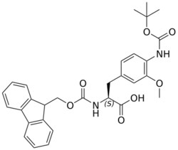 STA PHARMACEUTICAL US LLC&nbsp;Fmoc-L-Phe(3OMe-4NHBoc)-OH | 25 g | InChIKey BXPXTOQPVIDFOW-VWLOTQADSA-N | MW 532.593