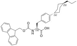 STA PHARMACEUTICAL US LLC&nbsp;(S)-2-((((9H-fluoren-9-yl)methoxy)carbonyl)amino)-3-(4-((1s,4S)-4-propylcyclohexyl)phenyl)propanoic acid | 10 g | InChIKey IQAOBTJSZYPQMT-AEYCYMPSSA-N | MW 511.662