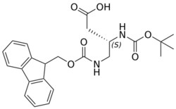 STA PHARMACEUTICAL US LLC (S)-3-N-Boc-4-N-Fmoc-Dab | 50 g | CAS 1931961-73-7