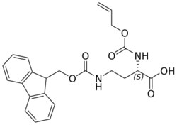 STA PHARMACEUTICAL US LLC&nbsp;Alloc-L-Dab(Fmoc)-OH | 5 g | CAS 460751-78-4 | InChIKey LYPHZILENMWURB-FQEVSTJZSA-N