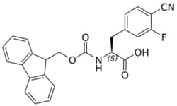 STA PHARMACEUTICAL US LLC&nbsp;Fmoc-L-Phe(3F,4CN)-OH | 50 g | InChIKey FQYFUKUHMUUXLK-QHCPKHFHSA-N | MW 430.435