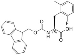STA PHARMACEUTICAL US LLC&nbsp;Fmoc-L-Phe(2F-6Me)-OH | 100 g | CAS 2349657-45-8 | InChIKey PWNASUGIQVOVCX-QHCPKHFHSA-N