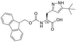 STA PHARMACEUTICAL US LLC&nbsp;Fmoc-L-5-Pyrazole(3-tBu)-OH | 5 g | InChIKey KYCMAAYAARCRIJ-NRFANRHFSA-N | MW 433.508