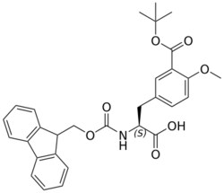 STA PHARMACEUTICAL US LLC&nbsp;Fmoc-L-Phe(3COOtBu-4OMe)-OH | 10 g | InChIKey QDJGAICLMSSWPW-VWLOTQADSA-N | MW 517.578
