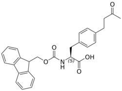 STA PHARMACEUTICAL US LLC&nbsp;Fmoc-L-Phe(4CH2CH2Ac)-OH | 100 g | InChIKey NZJXCIKYWKWDEZ-SANMLTNESA-N | MW 457.526