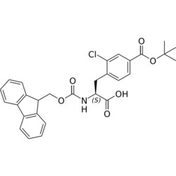 STA PHARMACEUTICAL US LLC&nbsp;Fmoc-L-Phe(2Cl-4COOtBu)-OH | 50 g | InChIKey SHJBPHXNSJBXQM-VWLOTQADSA-N | MW 521.994