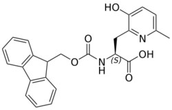 STA PHARMACEUTICAL US LLC&nbsp;Fmoc-L-2-Pal(3OH-6Me)-OH | 100 g | InChIKey QCOQKRZBHLPZGA-NRFANRHFSA-N | MW 418.449
