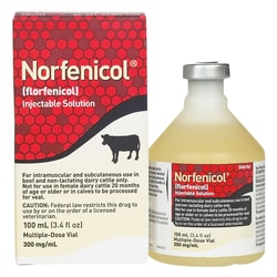 Med Vet International Norfenicol (Florfenicol) inj 300mg/mL, 100mL
