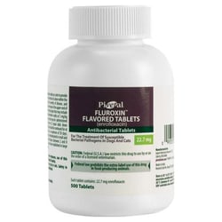 Med Vet International&nbsp;Fluroxin, Enrofloxacin, 22.7mg, 500ct