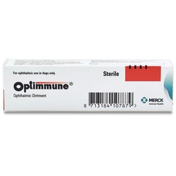 Med Vet International Merck Optimmune Opthalmic Ointment