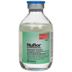 Med Vet International Nuflor Injection, 300mg/mL, 250mL, Florfenicol