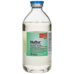 Med Vet International&nbsp;Nuflor Injection, 300mg/mL, 500mL, Florfenicol